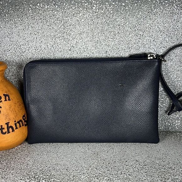 Coach Pink and Blue Wristlet Clutch - Picture 3 of 5